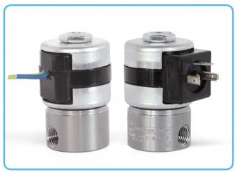 Series 20 Model MLV22 (REVERSE POLARITY) magnetic latching valve