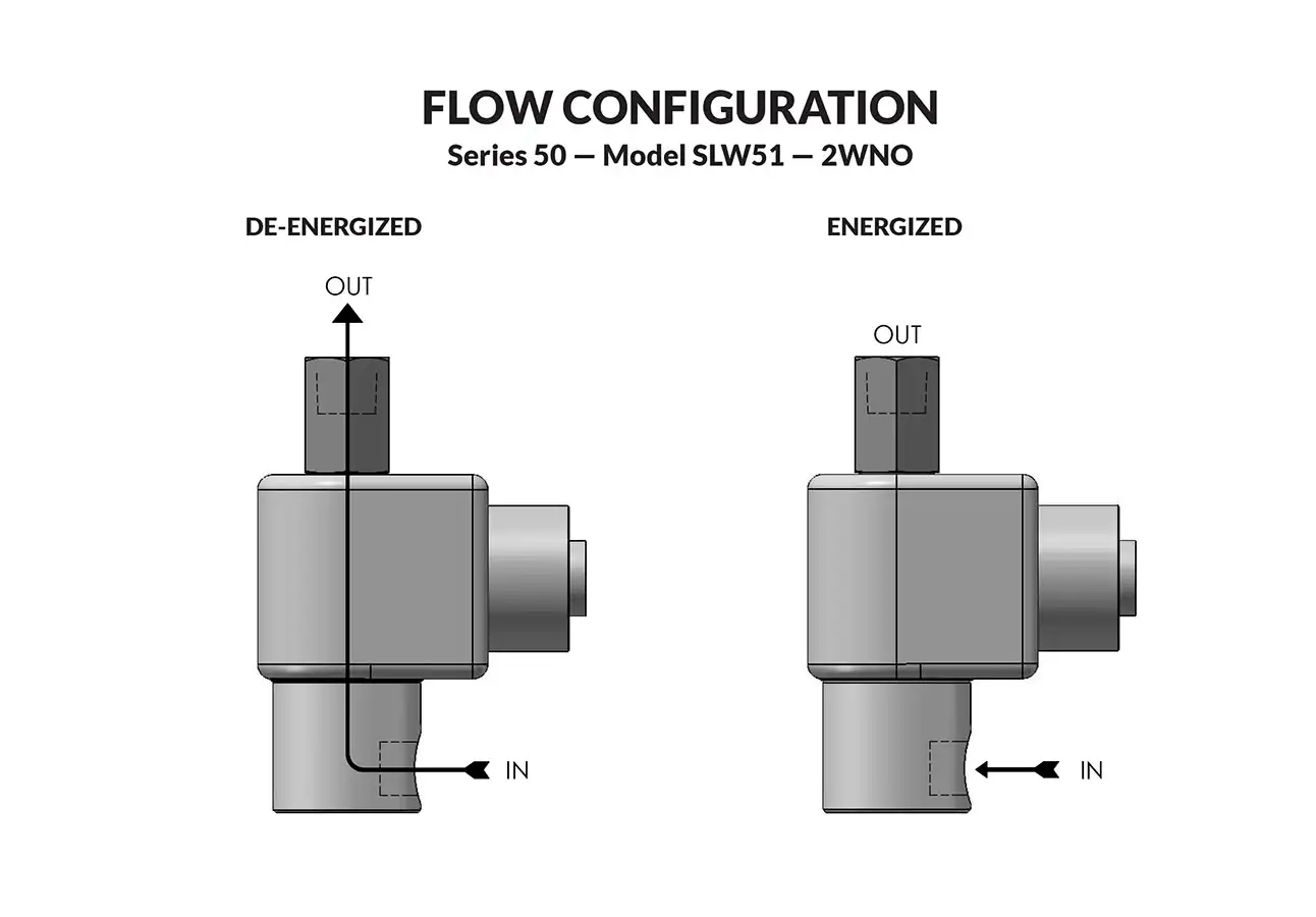 Series 50 SLW Model SLW51 flow diagram
