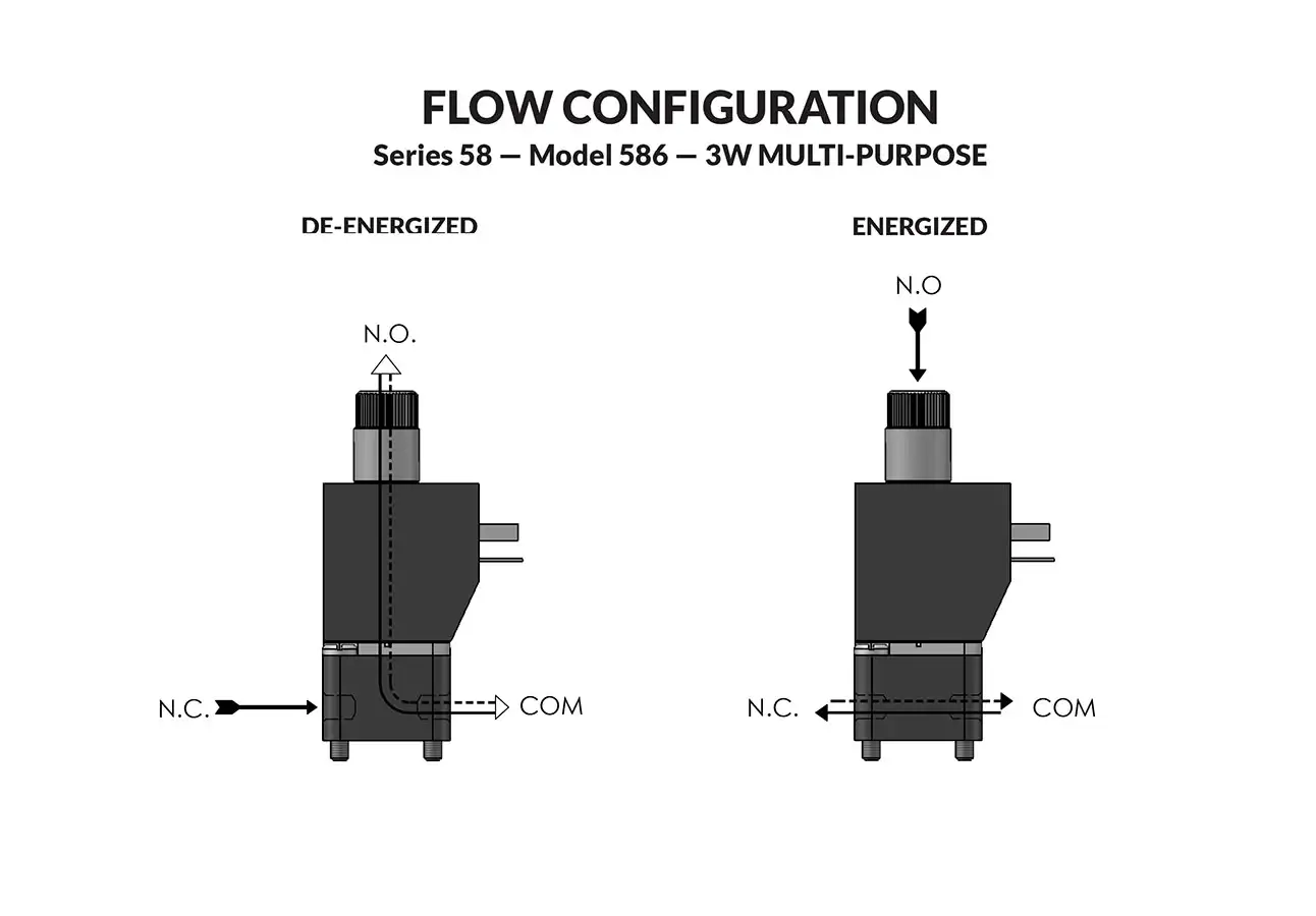 Peter Paul Series 58 Model 586 flow diagram