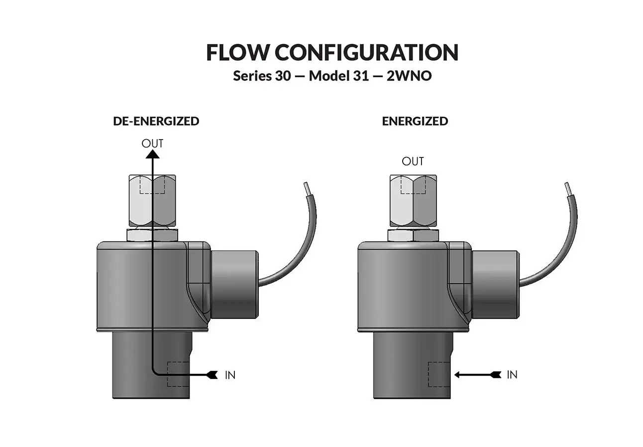 Series 30 Model 31 Flow diagram