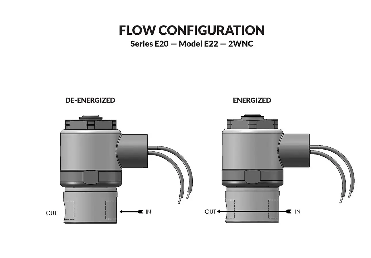 Series 20 Model E22 Flow Diagram