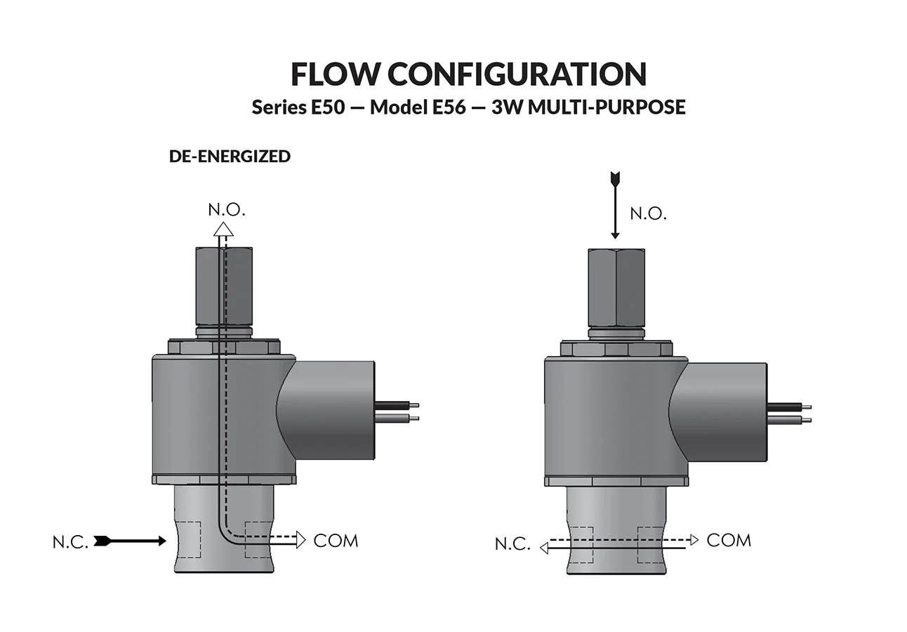 Series E50 Model E56 flow diagram
