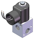 Technical drawing — MODEL 52 2WNC STACKING BODIES COMMON OUTLET CONDUIT CONNECTION