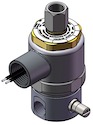 Technical drawing — MODEL EL24 3WNO MANUAL OVERRIDE EXPLOSION PROOF