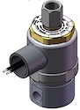 Technical drawing — MODEL EL25 DIRECTIONAL CONTROL 1/8-27 NPT EXPLOSION PROOF