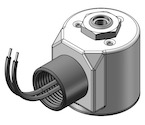 Technical drawing — MODEL 23 3WNC EXHAUST TO ATMOSPHERE CONDUIT CONNECTION