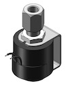 Technical drawing — MODEL 23 3WNC 1/8-27 NPT PIPED EXHAUST MOLDED COIL WITH YOKE