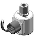Technical drawing — MODEL 24 1/8-27 NPT 3WNO CONDUIT CONNECTION
