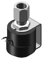 Technical drawing — MODEL 24 1/4-18 NPT 3WNO MOLDED COIL WITH YOKE