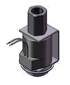 Technical drawing — MODEL 51 1/8-27 2WNO MOLDED COIL WITH YOKE