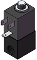 Technical drawing — 2WNC DIN STYLE
