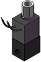 Technical drawing — 3WNO MOLDED WITH LEADS