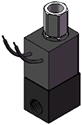 Technical drawing — 3W MULTI-PURPOSE MOLDED WITH LEADS