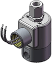Technical drawing — MODEL 21 1 8 NPT CONDUIT