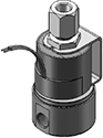 Technical drawing — MODEL 21 1 8 NPT YOKE LEADS