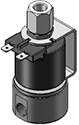 Technical drawing — MODEL 21 1 8 NPT YOKE SPADES