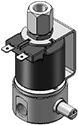 Technical drawing — MODEL 21 MANUAL OVERRIDE YOKE SPADES
