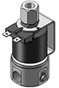 Technical drawing — MODEL 24 MANUAL OVERRIDE 3-WAY DIRECTIONAL CONTROL YOKE WITH SPADE TERMINALS