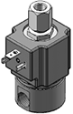 Technical drawing — MODEL 26 1/4-18 NPT 3-WAY MULTI-PURPOSE DIN STYLE COIL