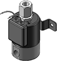 Technical drawing — MODEL 26 1/8-27 NPT 3-WAY MULTI-PURPOSE GROMMET/BRACKET WITH LEADS