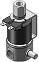 Technical drawing — MODEL 26 MANUAL OVERRIDE 3-WAY MULTI-PURPOSE YOKE WITH SPADE TERMINALS