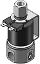 Technical drawing — MODEL 26 METERING 3-WAY MULTI-PURPOSE YOKE WITH SPADE TERMINALS