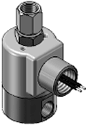 Technical drawing — 2WNO HIGH PRESSURE 1/4 NPT CONDUIT CONNECTION
