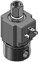 Technical drawing — 2WNO HIGH PRESSURE 1/4 NPT DIN STYLE COIL