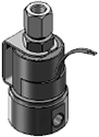 Technical drawing — 2WNO HIGH PRESSURE 1/8 NPT YOKE & LEADS COIL