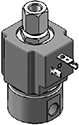 Technical drawing — 1/8 NPT, DIN 43650