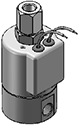 Technical drawing — 1/8 NPT, GROMMET