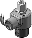 Technical drawing — MODEL 31 2WNO CONDUIT CONNECTION