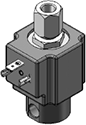 Model 36 1/8-27 NPT 3-Way Multi-Purpose DIN Style Coil
