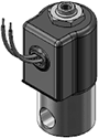 Technical drawing — MODEL 53 3WNC EXHAUST TO ATMOSPHERE GROMMET WITH LEADS