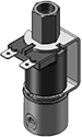 Technical drawing — MODEL 53 PIPED YOKE SPADES 10 32