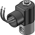 Technical drawing — BODY OPTION "R" 2WNC CONDUIT CONNECTION