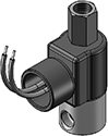 Technical drawing — BODY OPTION "O" 3WNC PIPED EXHAUST CONDUIT CONNECTION
