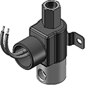 Technical drawing — METERED BODY 3WNC PIPED EXHAUST CONDUIT/BRACKET CONNECTION