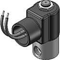 Technical drawing — BODY OPTION "O"2WNC CONDUIT CONNECTION