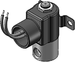 Technical drawing — METERED BODY2WNCCONDUIT/BRACKET CONNECTION
