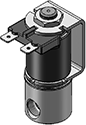 Technical drawing — 2WNCYOKE WITH SPADE TERMINALS