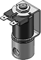 Technical drawing — BODY OPTION "R"2WNCYOKE WITH SPADE TERMINALS
