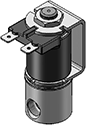 Technical drawing — METERED BODY2WNCYOKE WITH SPADE TERMINALS
