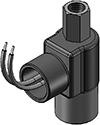 Technical drawing — OPTION "E" 3WNC PIPED EXHAUST CONDUIT CONNECTION
