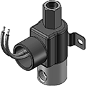 Technical drawing — METERED BODY 3WNC PIPED EXHAUST CONDUIT/BRACKET CONNECTION