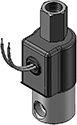 Technical drawing — BODY OPTION "O" 3WNC PIPED EXHAUST GROMMET WITH LEADS