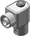 Technical drawing — 10-32 PORTS 2WNC CONDUIT CONNECTION