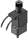 Technical drawing — 3WNC PIPED EXHAUST MOLDED LEADS COIL MANIFOLD MOUNT PLASTIC BODY