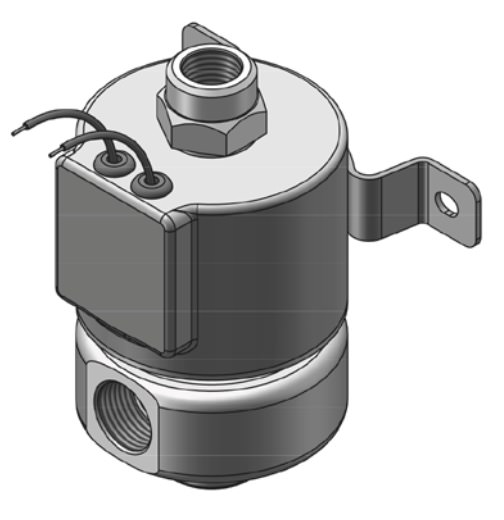 Model 76X00950GM 24/DC 3-Way Multi-Purpose Ventilator Valve
