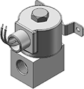 Technical drawing — MODEL 72B 1/2-14 NPT 2WNC CONDUIT/BRACKET CONNECTION